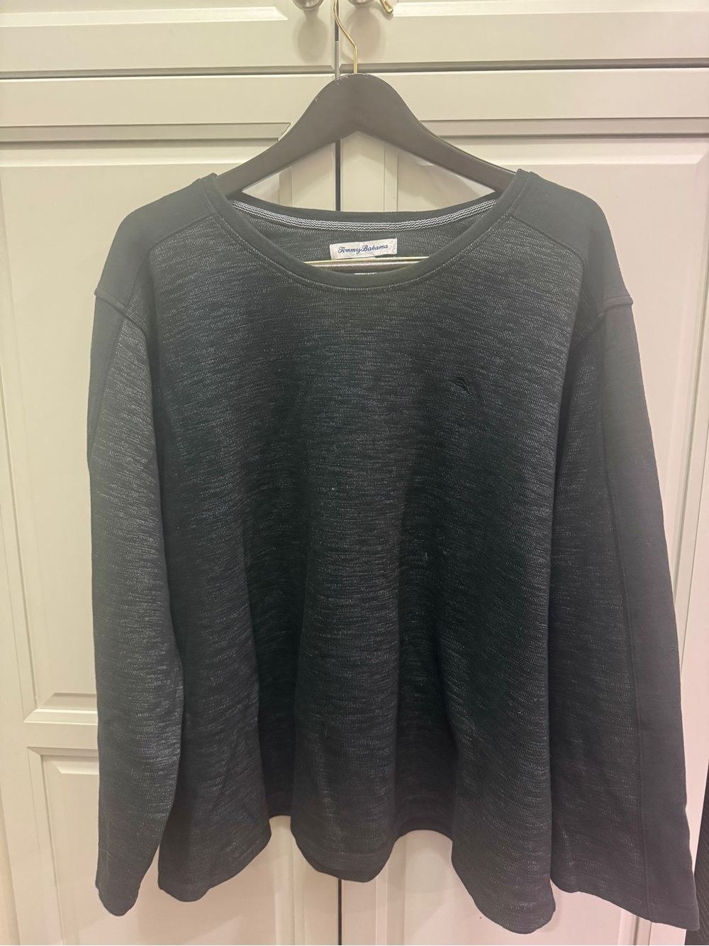 Tommy Bahama Black Lightweight Pullover – 3XLB